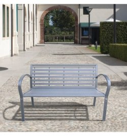 Banco Jardin Papillon Tulsa 126x56x80 (Alt.) cm.