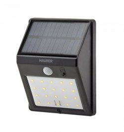Aplique Solar Led 160 Lumenes Con Sensor De Movimiento y Crespuscular Ip65