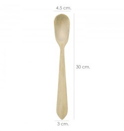 Cuchara Alemana Cocina Madera Oryx 30 cm.