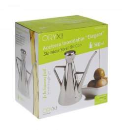 Aceitera  Acero Inoxidable Modelo Elegant 500 ml.