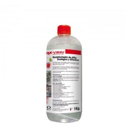 Desinfectante Liquido Ox-Virin, Con Tapón, 1 Litro, Ecologico