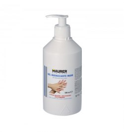 Gel Hidroalcoholico Higienizante Con Boton Dispensador 500 ml.
