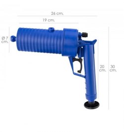 Desatascador Profesional Pistola Con Aire Comprimido