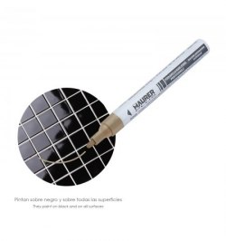 Rotulador Marcador Obra Profesional Pintura Permanente Oro