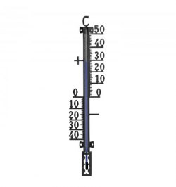 Termometro Exteriores / Interiores Metal 27 cm.