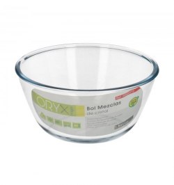 Bol De Cristal, Ideal Para Mezclas. Capacidad  1,5 Litros.