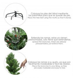 Arbol De Navidad Deluxe 120 cm. 408 Ramas PVC