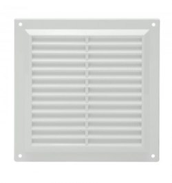Rejilla Plastico Sobreponer Con Malla Posterior 20x20 cm.