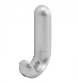 Colgador Adhesivo / Atornillable Plateado Mate Colgador Adhesivo / Atornillable Plateado Mate