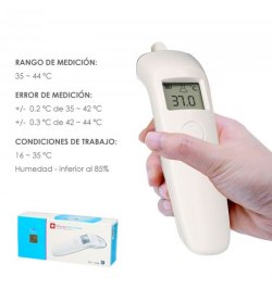 Termometro Medidor Temperatura Infrarrojos Digital