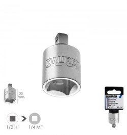 Adaptador, Reductor LLave,  Acero Cromo Vanadio Reductor 1/2" a 1/4"