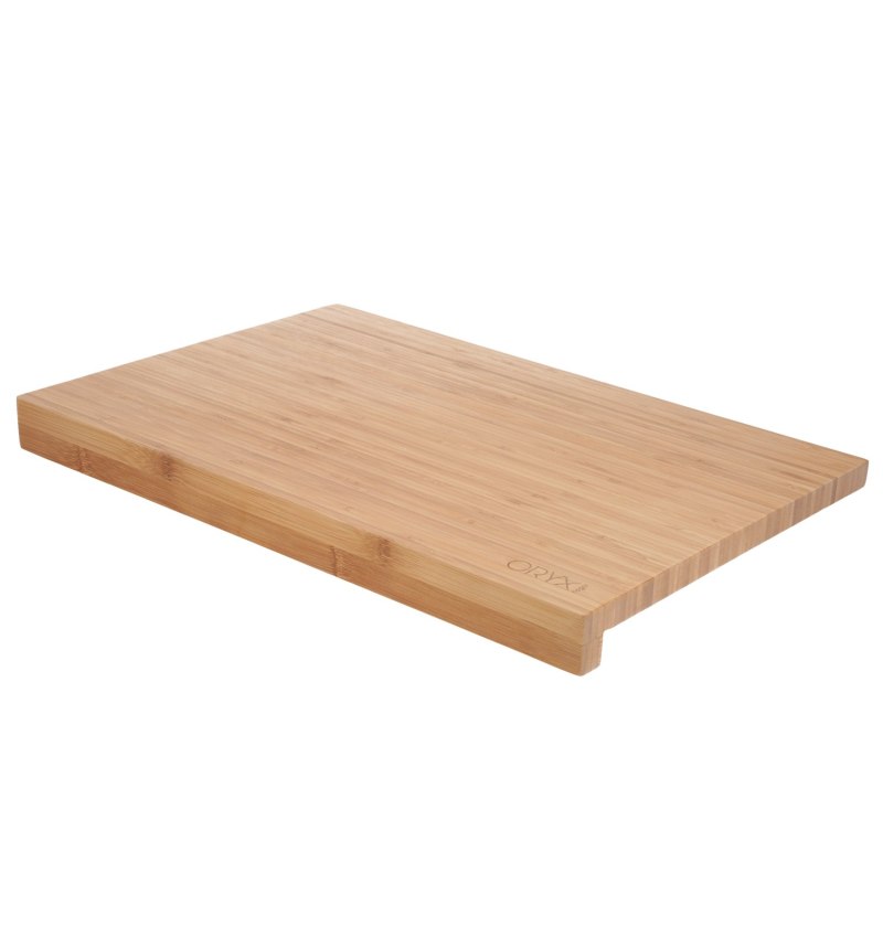 Tabla Cortar Fabricada En Madera De Bambu 100% Con Borde 46x30,5 cm. Tabla Cortar, Carne Pescado, Verduras, Frutas, Alimentos