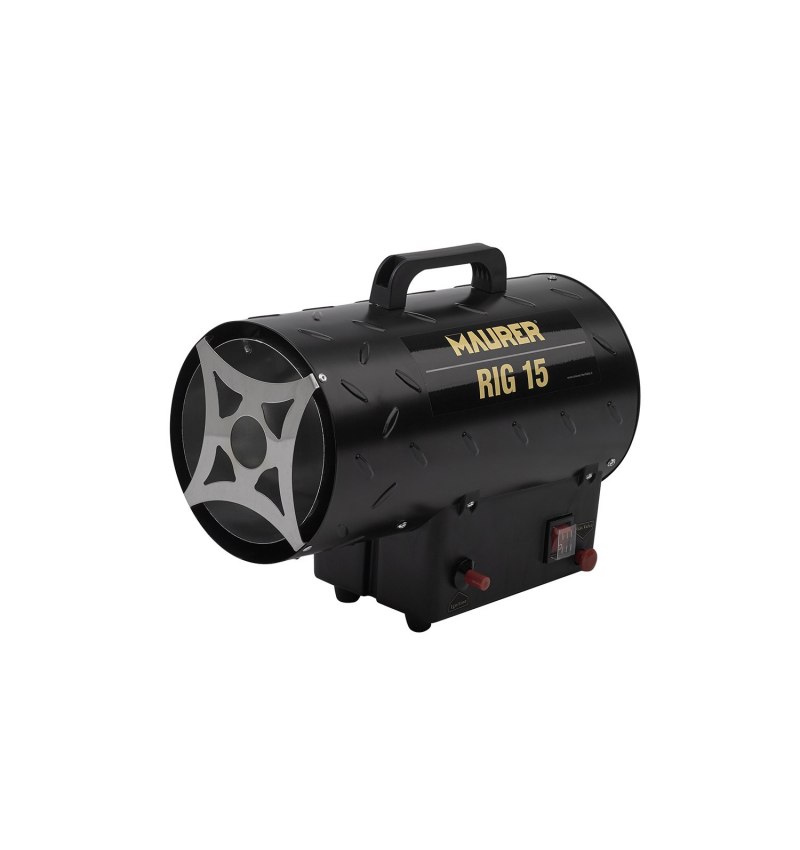 Calefactor Industrial A Gas Con Cañon 15 Kw