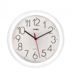 Reloj De Pared Ø 25 cm. Color Blanco