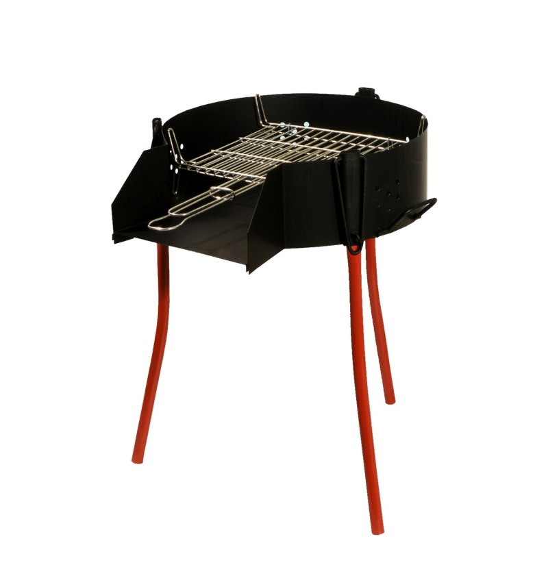Barbacoa Rustica Multiusos Ø 50 cm. Valida Para Carbon, Leña y Paelleros.