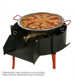 Barbacoa Rustica Multiusos Ø 50 cm. Valida Para Carbon, Leña y Paelleros.