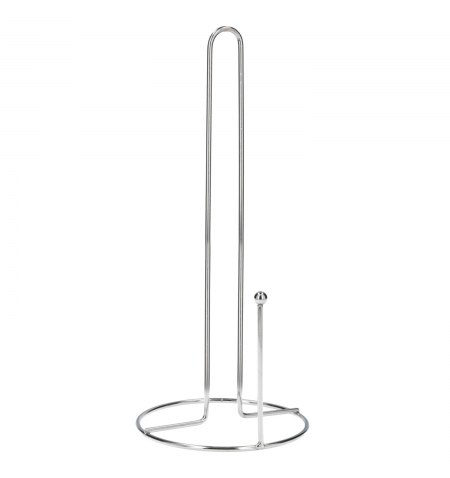 Portarrollos Papel Cocina Vertical, Cromado, 13x29 cm.