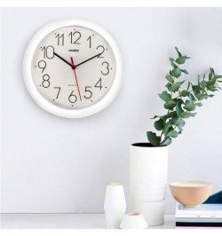 Reloj De Pared Ø 25 cm. Color Blanco