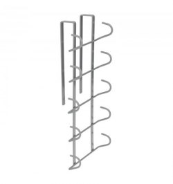 Colgador Tazas, Soporte Cocina Bajo Mueble, Acero 10 Ganchos.