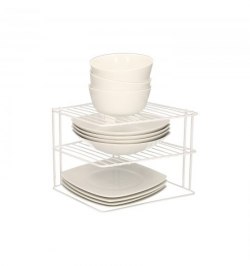 Estante Forma De Esquina Para Cocina, 90 Grados, 3 niveles