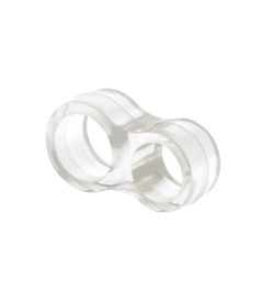 Tope Puerta Para Manivela Transparente (Blister 4 Unidades)