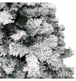 Arbol De Navidad Nevado 210 cm. 1106 Ramas. Hojas De Pvc Con Nieve Artifical