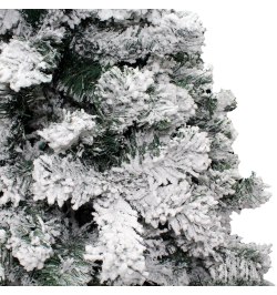 Arbol De Navidad Nevado 240 cm. 1500 Ramas. Hojas De Pvc Con Nieve Artifical