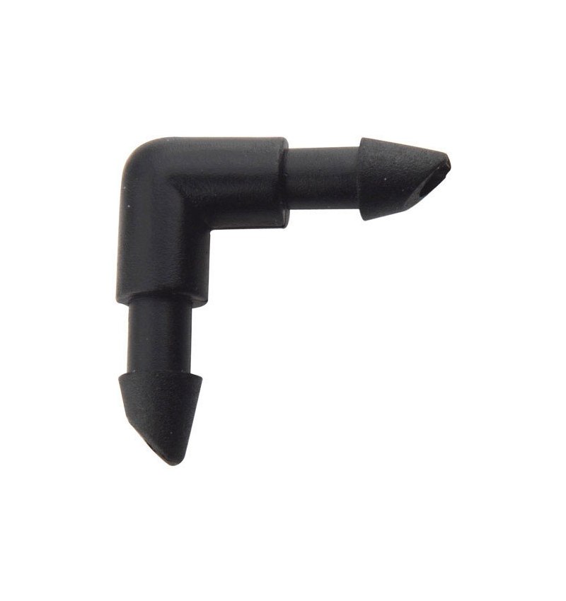 Goteo Codo Para Tubo 1/4" (Blister  5 Piezas)
