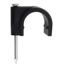 Goteo Grapa Clavo Montaje Tubo 1/2" (Blister  6 Piezas )