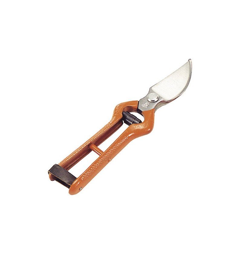 Tijeras Podar Forjada Curva   1 Mano  21 cm.