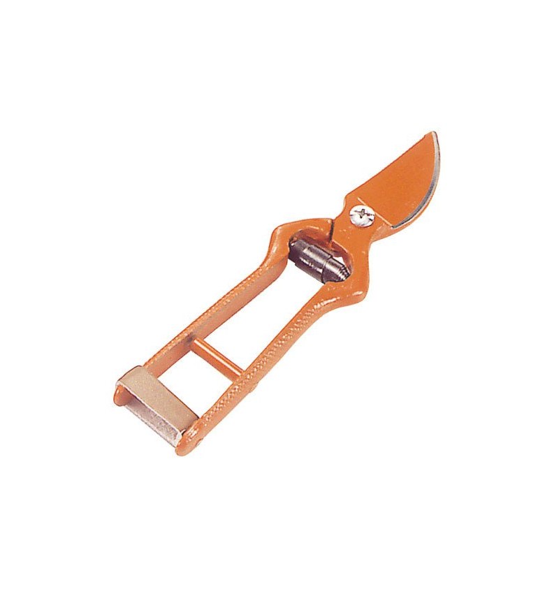 Tijeras Vendimiar Forjada Curva  1 Mano 18 cm.