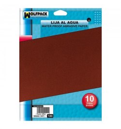 Lija Agua Grano 150 (Pack 10 Pliegos)
