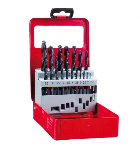 Estuche Brocas Hss Wolfpack 1-10 mm. 19 Piezas