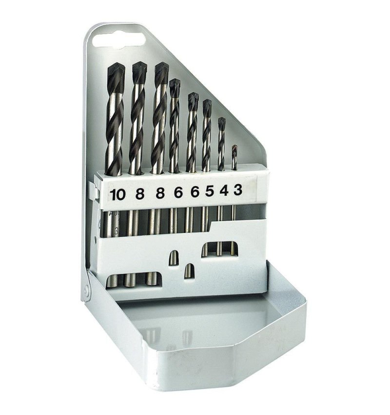 Estuche Brocas Alpen Widia Profesional Beton 8 Piezas