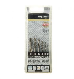 Estuche Brocas Alpen Cobalto Nirosta  6 Piezas