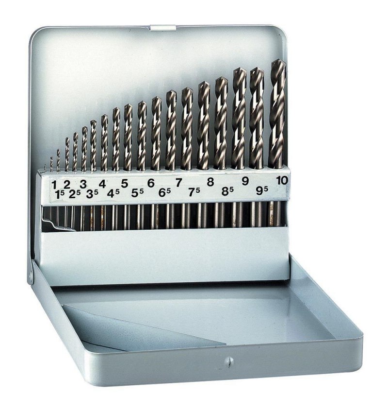 Estuche Brocas Alpen Cobalto 19 Piezas
