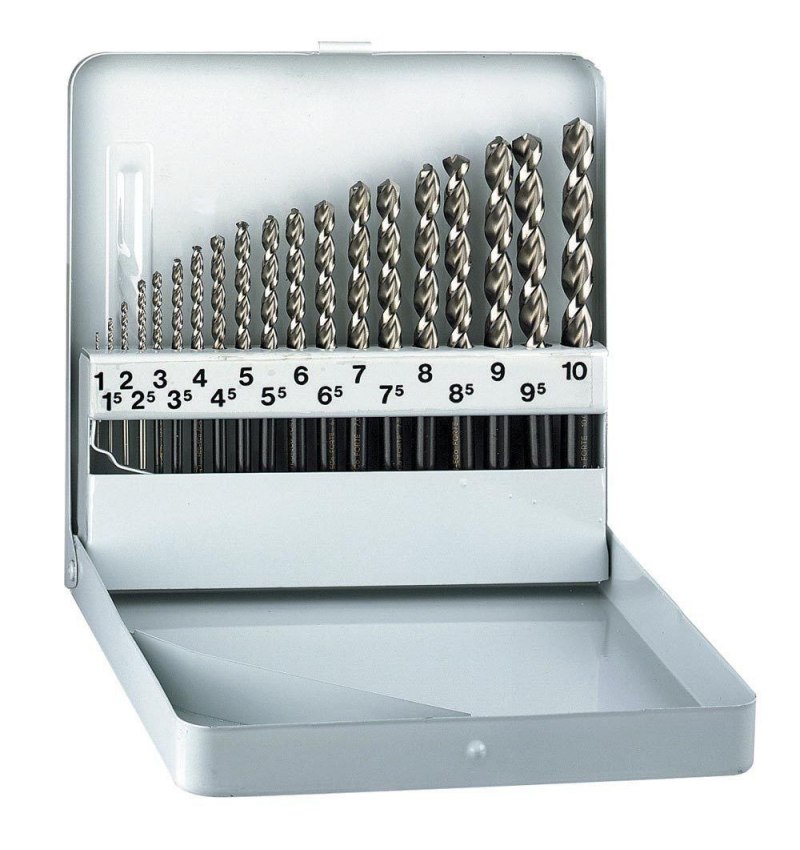 Estuche Brocas Alpen Cobalto Forte 19 Piezas