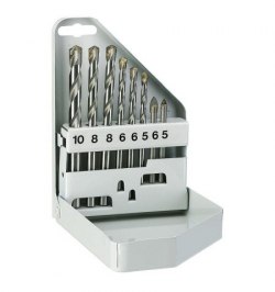 Estuche Brocas Alpen Ceramica / Cristal 8 Piezas