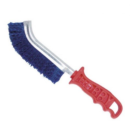 Cepillo Manual P.V.C. Mango Rojo
