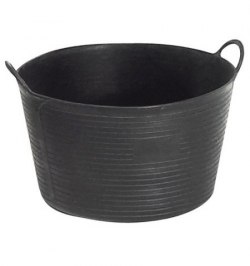 Capazo Plastico Negro Número 1 30 Litros