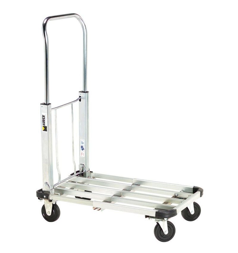 Carretilla Plegable Aluminio Con Plataforma Extensible
