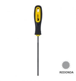 Lima Maurer Con Mango Redonda Entrefina  6"