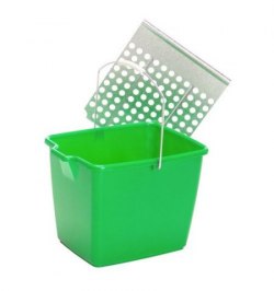 Cubeta Para Rodillo Pintar Profesiona Con Rejilla 15 litros.