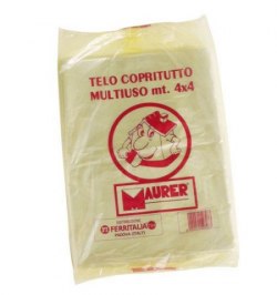 Plastico Cubretodo Maurer 4x4 metros