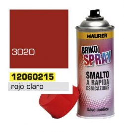 Spray Pintura Rojo Claro Trafico 400 ml.