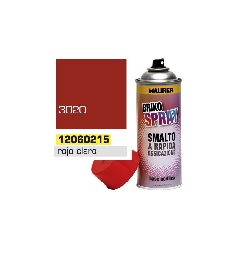 Spray Pintura Rojo Claro Trafico 400 ml.