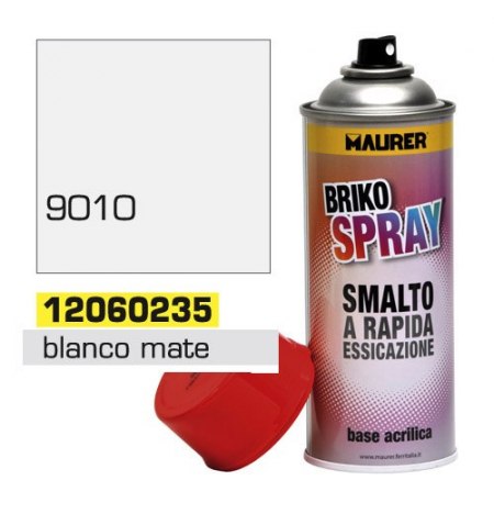 Spray Pintura Blanco Mate 400 ml.
