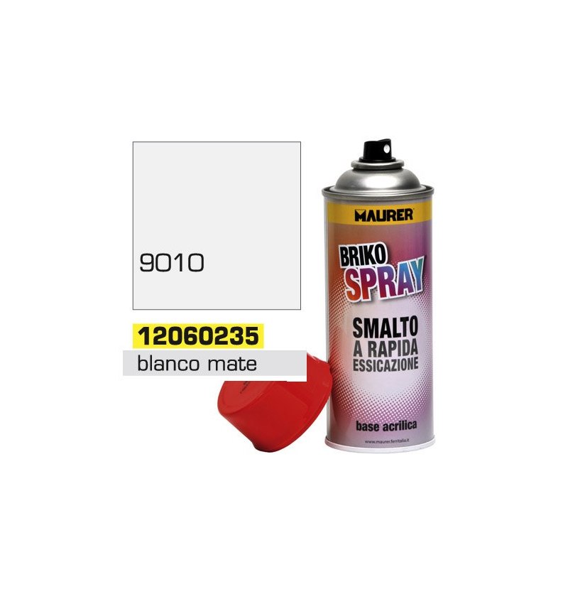 Spray Pintura Blanco Mate 400 ml.