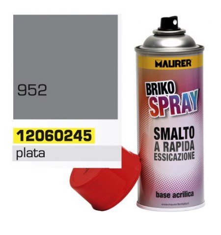 Spray Pintura Plata 400 ml.