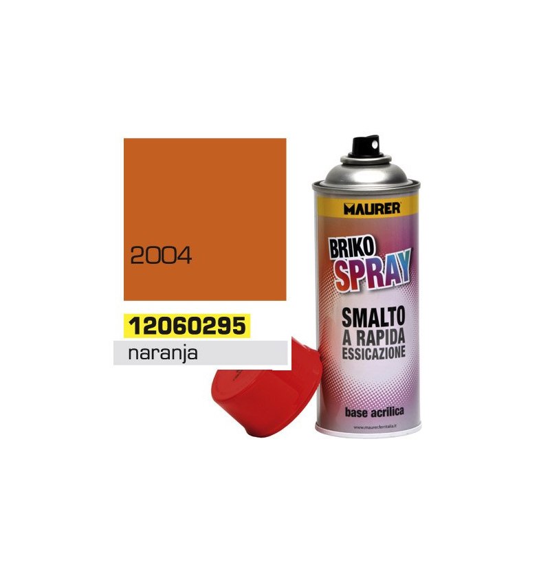 Spray Pintura Naranja Puro 400 ml.